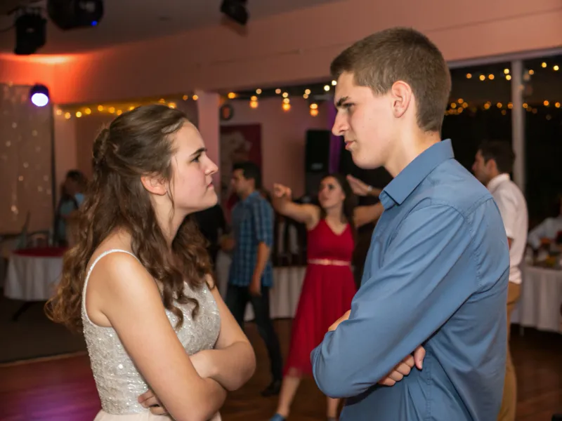 He shows jealousy but isn't committed