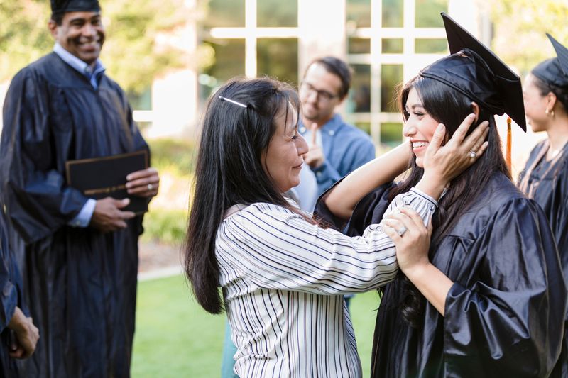 Celebrating successes while hiding their own sadness