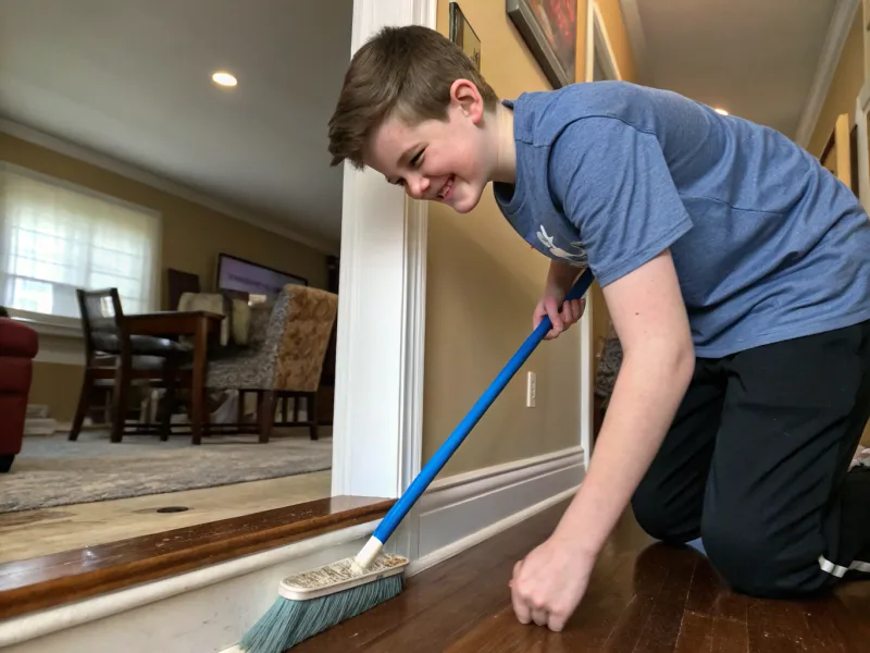 Don’t say you’re bored—we’ve got baseboards that need scrubbing.