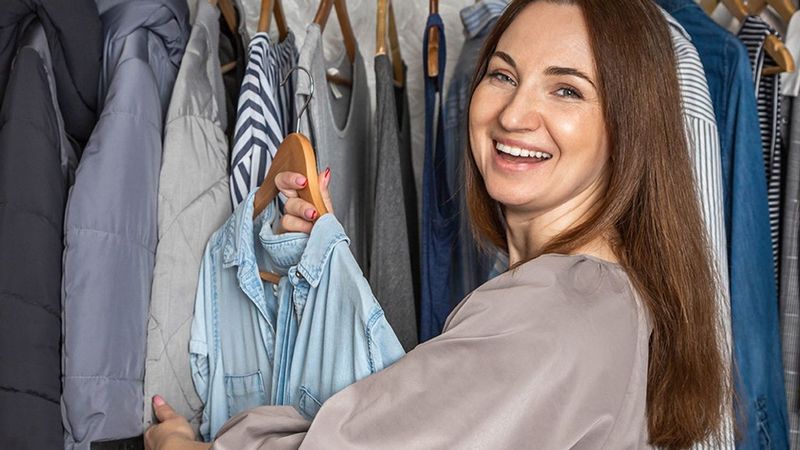 Keeping clothes, habits, and dreams that no longer fit