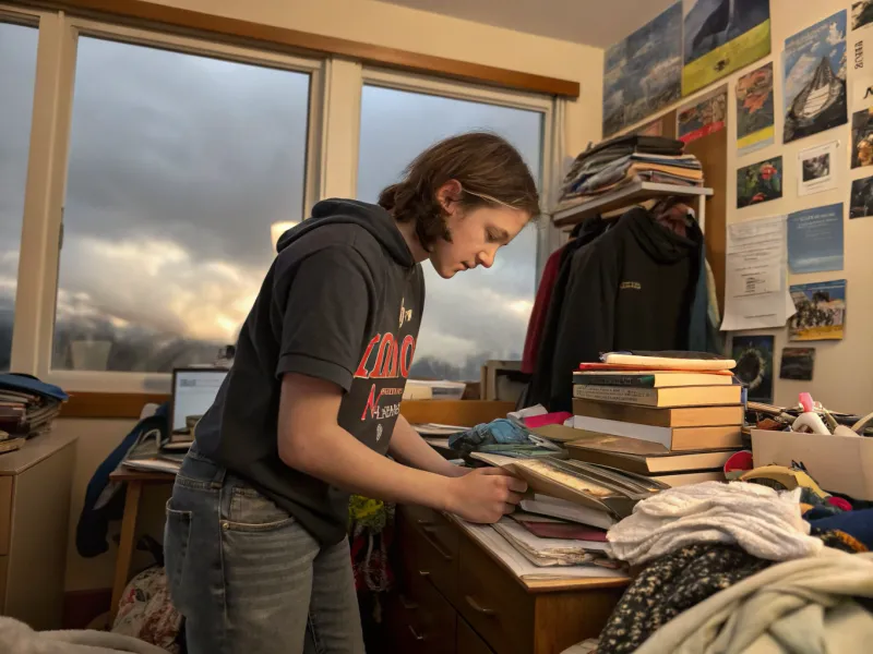 You can’t leave your room messy if your soul feels messy.