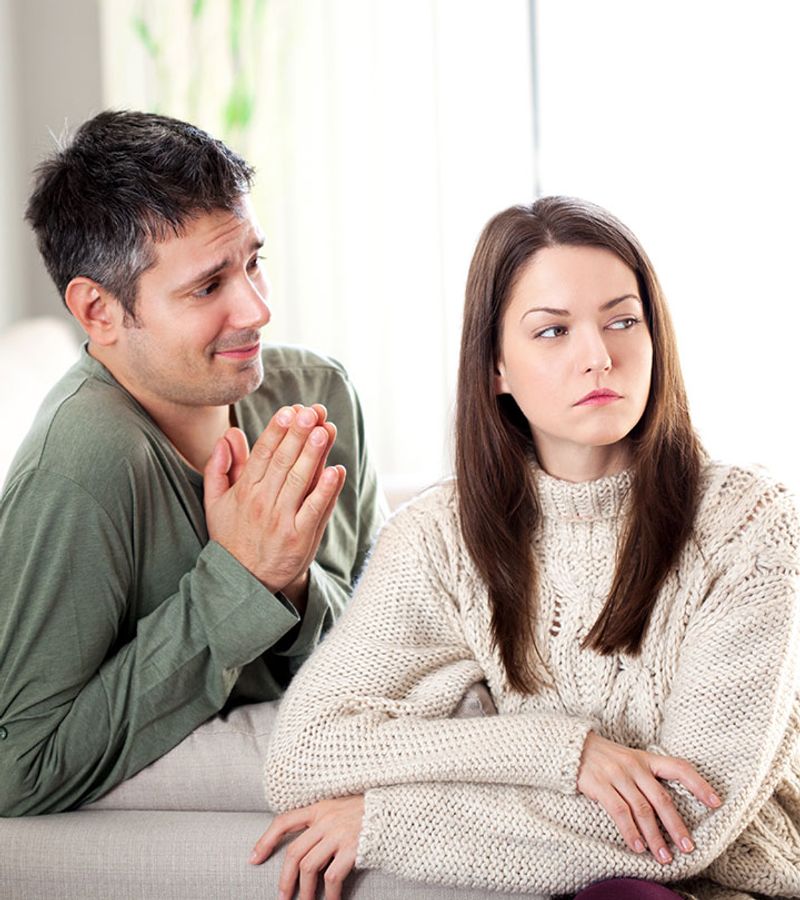 Saying “I’m sorry” first when needed