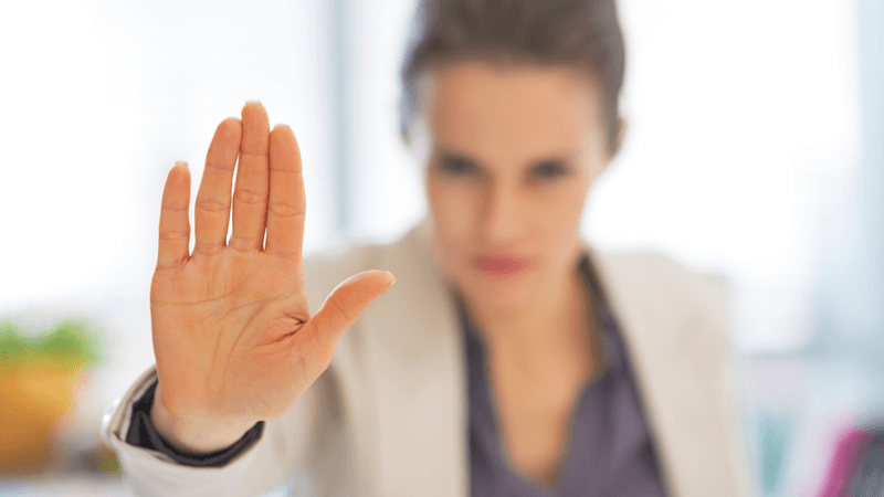 “No” is a full sentence, and it’s more than enough