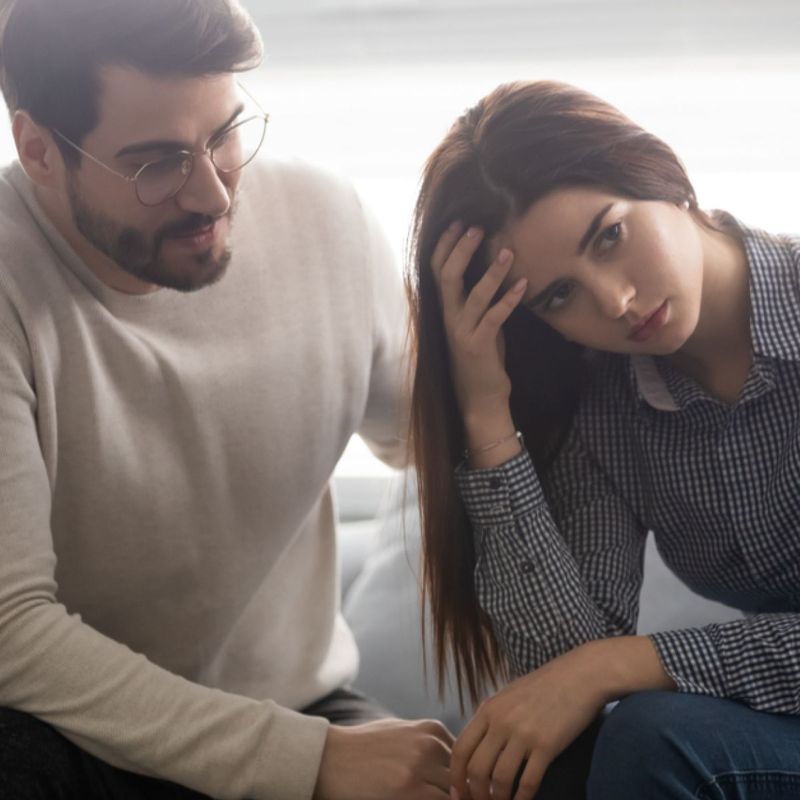 You over-apologize, even when it’s not your fault
