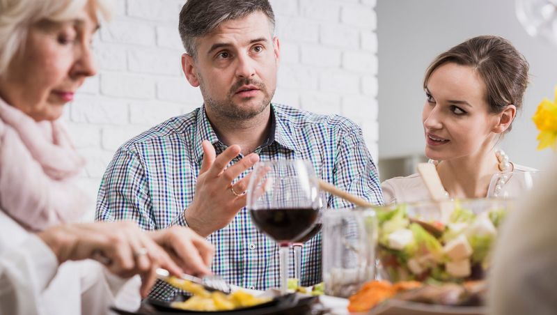 You avoid conflict at all costs