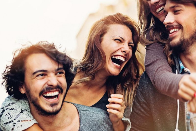 Laugh at their jokes (even if they’re mild)