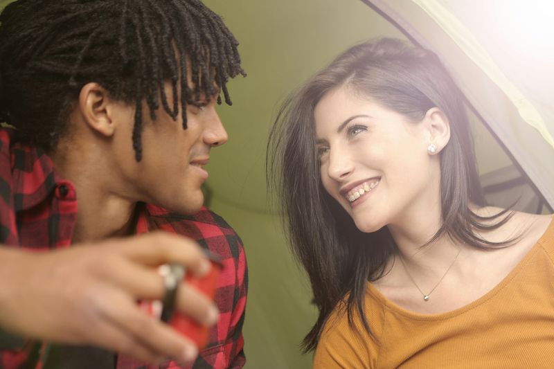 Their tone softens when talking to you