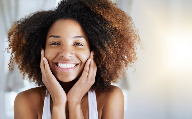 Smile naturally at the right moments