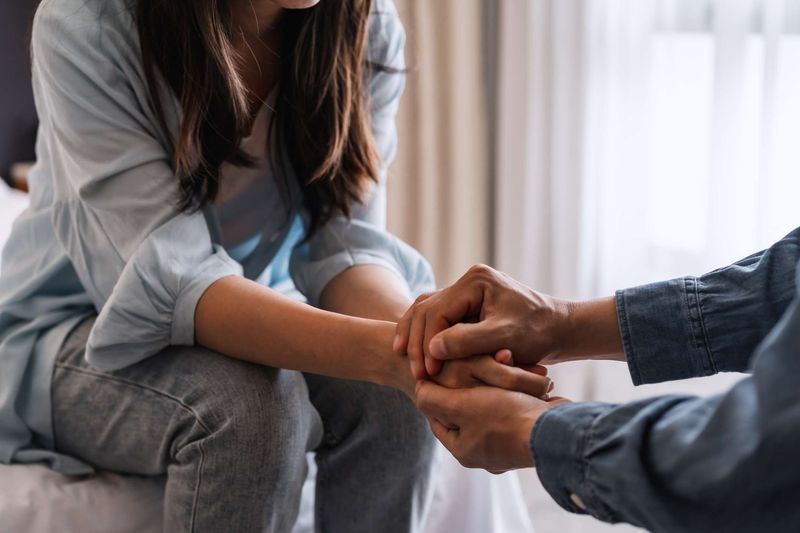 You show up during hard times, not just the easy ones
