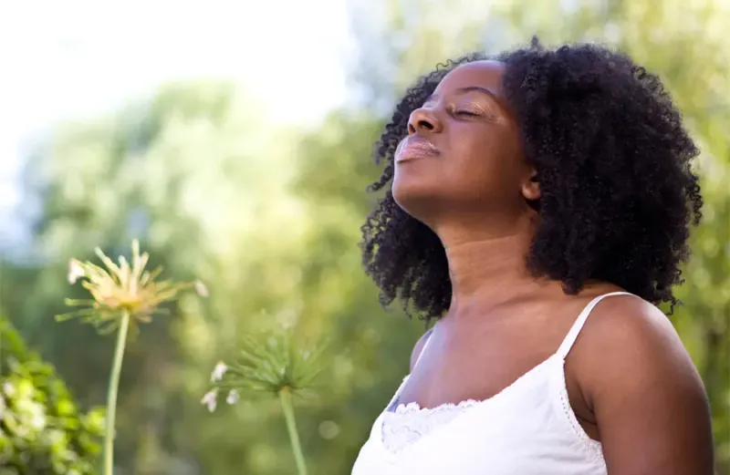 You stay in control of your peace